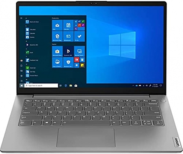 Lenovo V14 GEN2 ALC 82KC00B4UK Laptop, 14 Inch Full HD 1080p Screen, AMD Ryzen 5 5500U, 8GB RAM, 256GB SSD, Windows 11 Pro